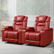 Wayfair red outlet recliners